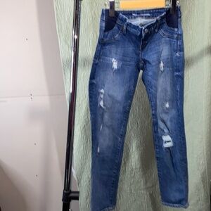 GAP 1969 MATERNITY Denim, Dark Blue, (Size 0), Great Condition, Used ~6463-D001